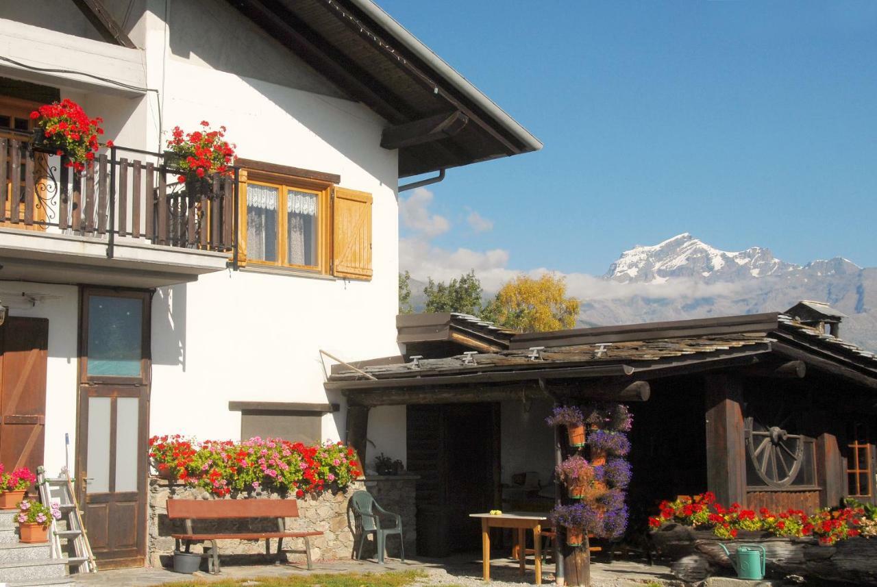 Agriturismo Plan D'Avie Aosta Bagian luar foto